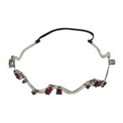 Pre-owned Metal hair-accessories Miu Miu Pre-owned , Red , Dames