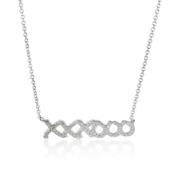 Pre-owned White Gold necklaces Tiffany & Co. Pre-owned , Gray , Dames