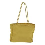 Pre-owned Fabric totes Prada Vintage , Yellow , Dames