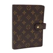 Pre-owned Canvas home-office Louis Vuitton Vintage , Brown , Dames