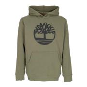 Boomlogo Hoodie Aarde/Zwart Timberland , Green , Heren