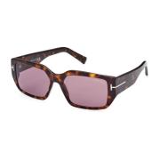 Stijlvolle Zonnebril Tom Ford , Brown , Unisex