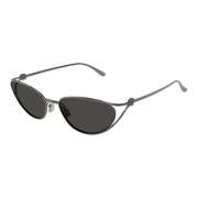 Bv1330S 001 Sunglasses Bottega Veneta , Gray , Dames