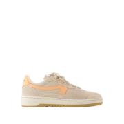 Beige/Oranje Leren Sneakers - Dice A Axel Arigato , Beige , Dames