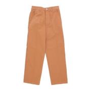 Hoge Taille Bruine Timmerman Broek Obey , Brown , Dames