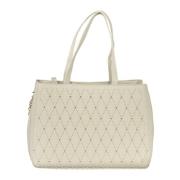 Witte Donna Tas met Kettingband Valentino by Mario Valentino , White ,...