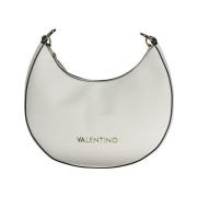 Witte Polyethyleen Handtas met Kettingriem Valentino by Mario Valentin...