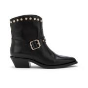 Studded Westernlaarzen Carmens , Black , Dames