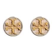 Stijlvolle Logo Oorbellen Tory Burch , Yellow , Dames