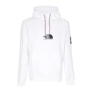 Alpine Retro Hoodie Wit/Oranje The North Face , White , Heren