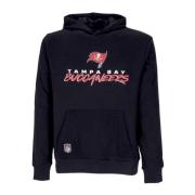 NFL Script Team Hoody Zwart/Scarlet New Era , Black , Heren