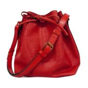 Pre-owned Fabric louis-vuitton-bags Louis Vuitton Vintage , Red , Dame...