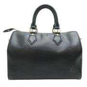 Pre-owned Leather louis-vuitton-bags Louis Vuitton Vintage , Black , D...