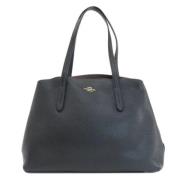 Pre-owned Leather shoulder-bags Coach Pre-owned , Black , Dames