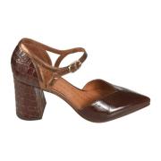 Bruine Platte Schoenen Chie Mihara , Brown , Dames