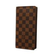 Pre-owned Fabric wallets Louis Vuitton Vintage , Brown , Heren