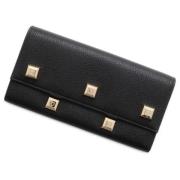 Pre-owned Leather wallets Salvatore Ferragamo Pre-owned , Black , Dame...