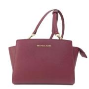 Pre-owned Leather shoulder-bags Michael Kors Pre-owned , Red , Dames