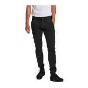 Chinos Gabba , Black , Heren