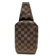 Pre-owned Canvas louis-vuitton-bags Louis Vuitton Vintage , Brown , Da...