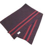 Pre-owned Wool scarves Gucci Vintage , Red , Dames