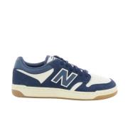 Ecru Herenschoenen Bb480 W4 New Balance , Blue , Heren