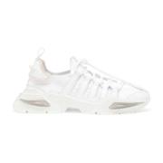 Witte Sneakers met Koordsluiting Dolce & Gabbana , White , Heren