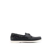 Blauwe Marine Loafers Crazy Stijl Sebago , Blue , Heren