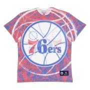 NBA Jumbotron Tee Hardwood Classics Scarlet Mitchell & Ness , Multicol...