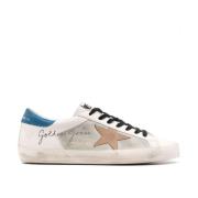 Witte Super Star Sneakers Golden Goose , White , Heren