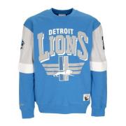 Detroit Lions Crewneck Sweatshirt NFL Teamkleuren Mitchell & Ness , Bl...