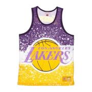 NBA Jumbotron Tank Top Lakers Edition Mitchell & Ness , Multicolor , H...