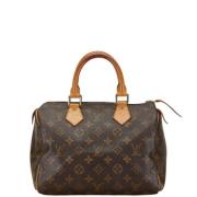 Pre-owned Fabric louis-vuitton-bags Louis Vuitton Vintage , Brown , Da...