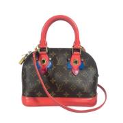 Pre-owned Fabric louis-vuitton-bags Louis Vuitton Vintage , Brown , Da...