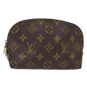 Pre-owned Canvas pouches Louis Vuitton Vintage , Brown , Dames