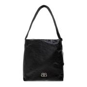 Schoudertas Monaco Groot Balenciaga , Black , Heren