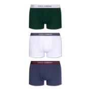 Merkboxers driepak Dolce & Gabbana , Multicolor , Heren