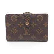 Pre-owned Coated canvas wallets Louis Vuitton Vintage , Brown , Dames