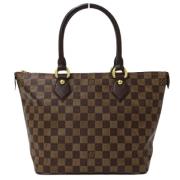 Pre-owned Canvas louis-vuitton-bags Louis Vuitton Vintage , Brown , Da...