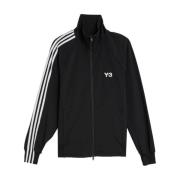 Zwarte Sweater met 3-Stripes Logo Y-3 , Black , Heren