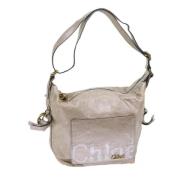 Pre-owned Leather shoulder-bags Chloé Pre-owned , Gray , Dames