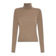 Turtleneck Veloce Max Mara , Brown , Dames