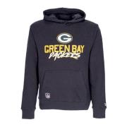 Green Bay Packers NFL Team Hoody New Era , Blue , Heren