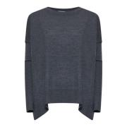 Antraciet Sweater Collectie Kaos , Gray , Dames