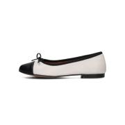 Elegante witte ballerina's Emille Toral , Black , Dames