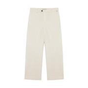 Room Flare Broek Aw24 Roy Roger's , Beige , Dames