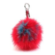 Pre-owned Fabric key-holders Fendi Vintage , Red , Dames