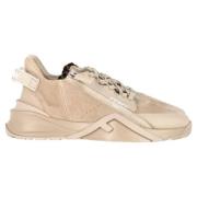 Pre-owned Suede sneakers Fendi Vintage , Brown , Dames