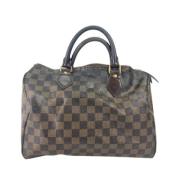 Pre-owned Fabric louis-vuitton-bags Louis Vuitton Vintage , Brown , Da...