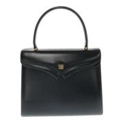 Pre-owned Leather handbags Givenchy Pre-owned , Black , Dames